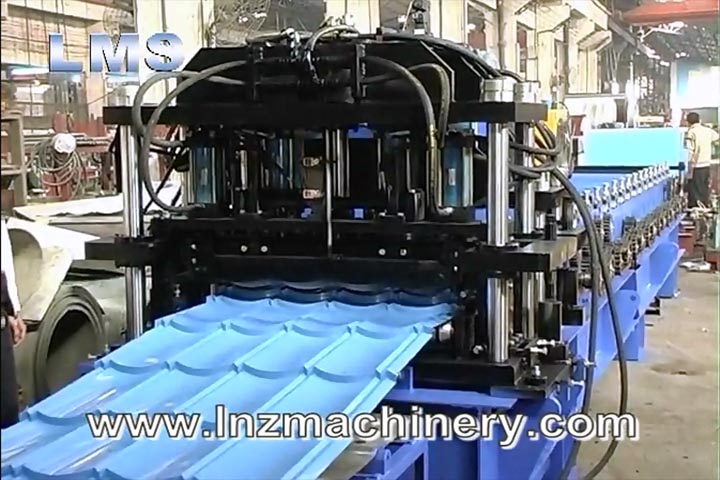 LMS Step TILE ROOF ROLL FORMNG MACHINE